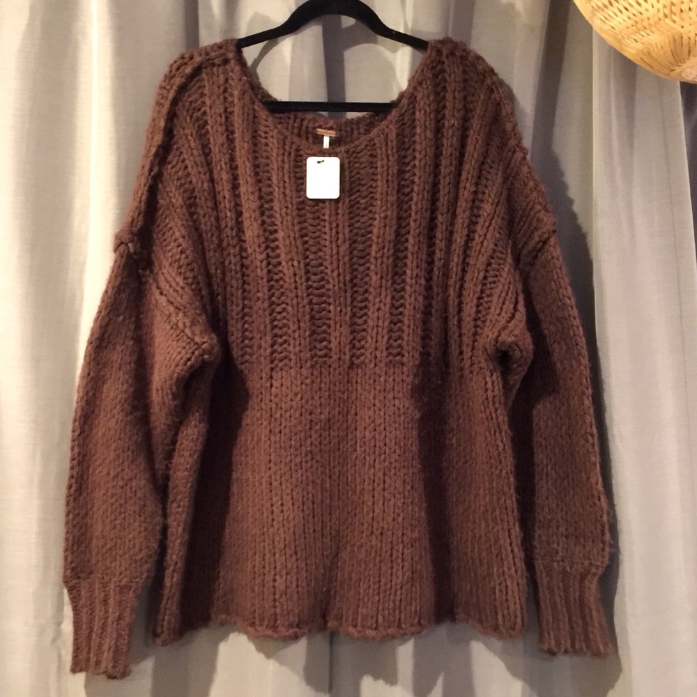 New Free People Oversized Sweater
